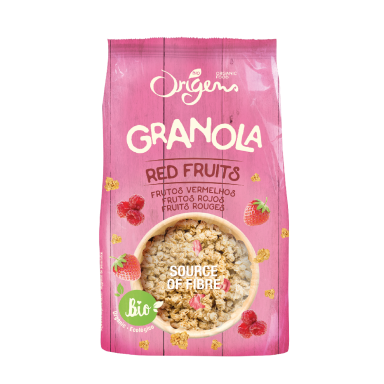 Granola de Frutos Vermelhos biológica