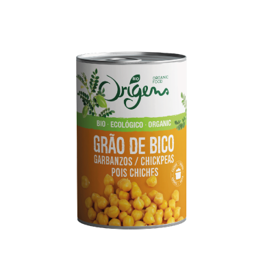 Grão-de-bico em lata 400g