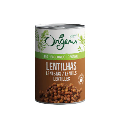 Lentilhas em lata 400g