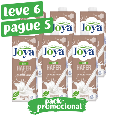 Pack de 6 bebidas de aveia joya biológico 