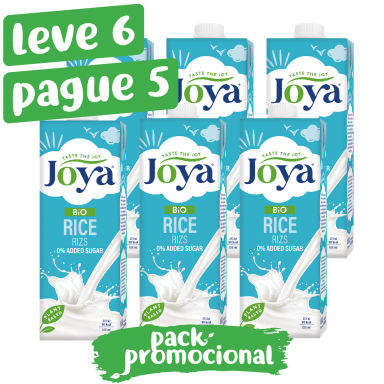 Pack Promocional: Bebida de Arroz Bio Joya 1L produto biológico