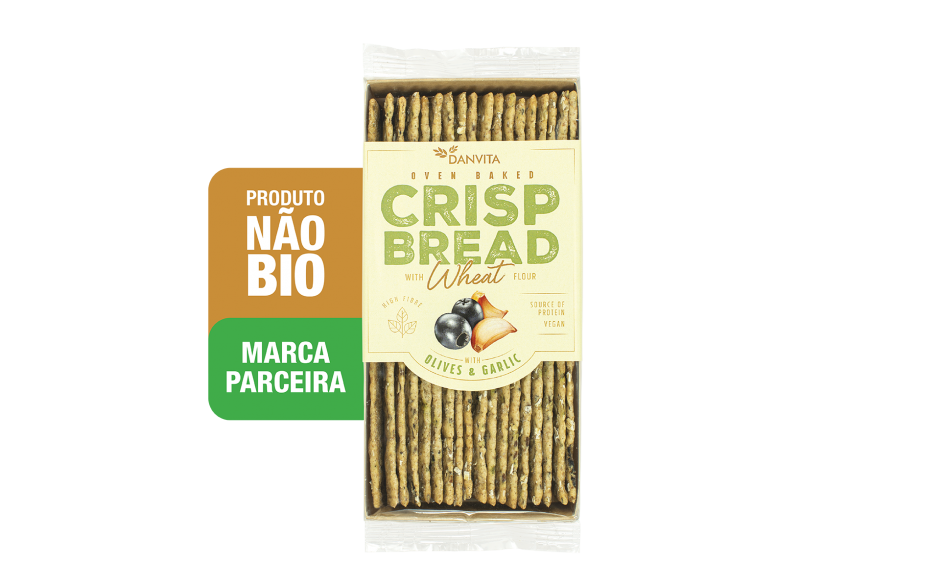 Crisp Bread Azeitonas e Alho