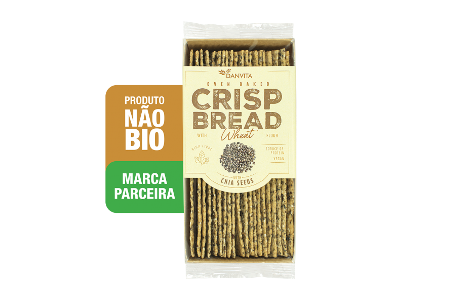 Crisp Bread Sementes de Chia