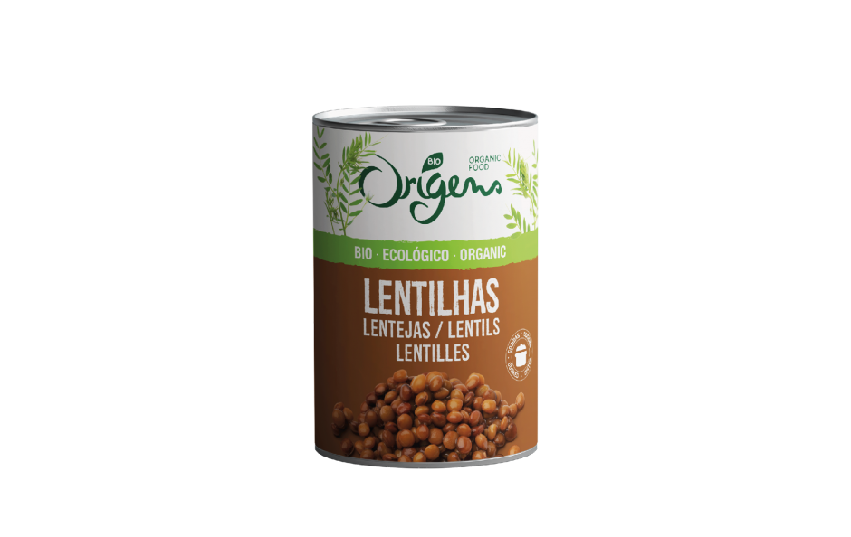 Lentilhas em lata 400g