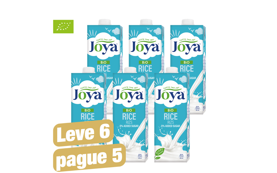 Pack Promocional: Bebida de Arroz Bio Joya 1L produto biológico