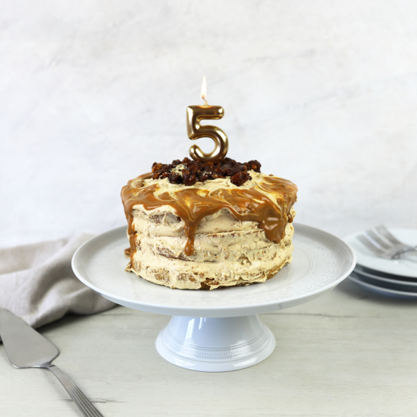 Bolo de Limão e Mousse de Doce de Leite 