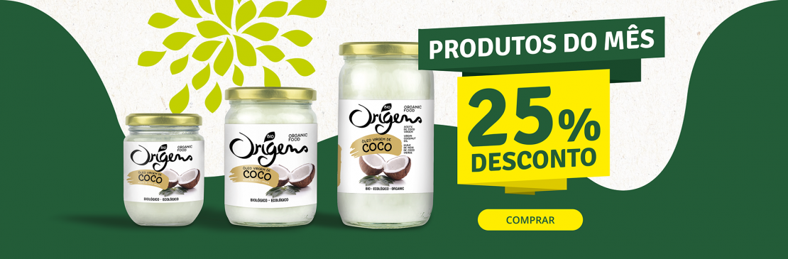 Produto do Mês Outubro 2024 - Óleos de Coco