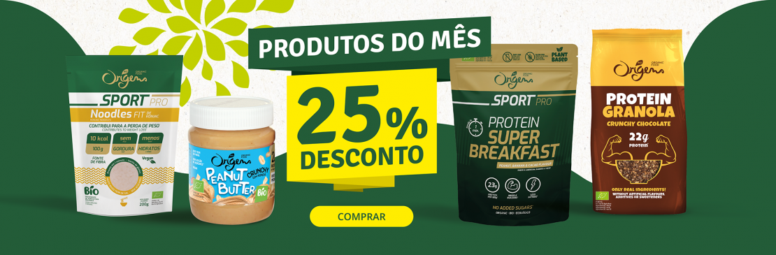 Produto do Mês Janeiro 2025 - Linha Sport - 25% desconto